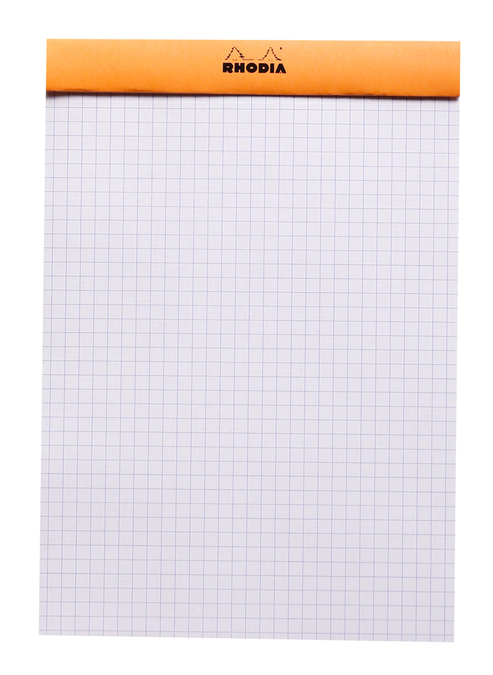 Rhodia Basics Stapled Square Grid Notepad - 148 mm x 148 mm