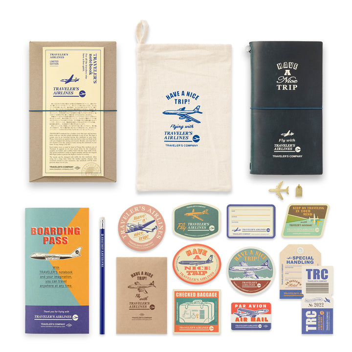 Traveler's Notebook Limited Edition Set - Airlines