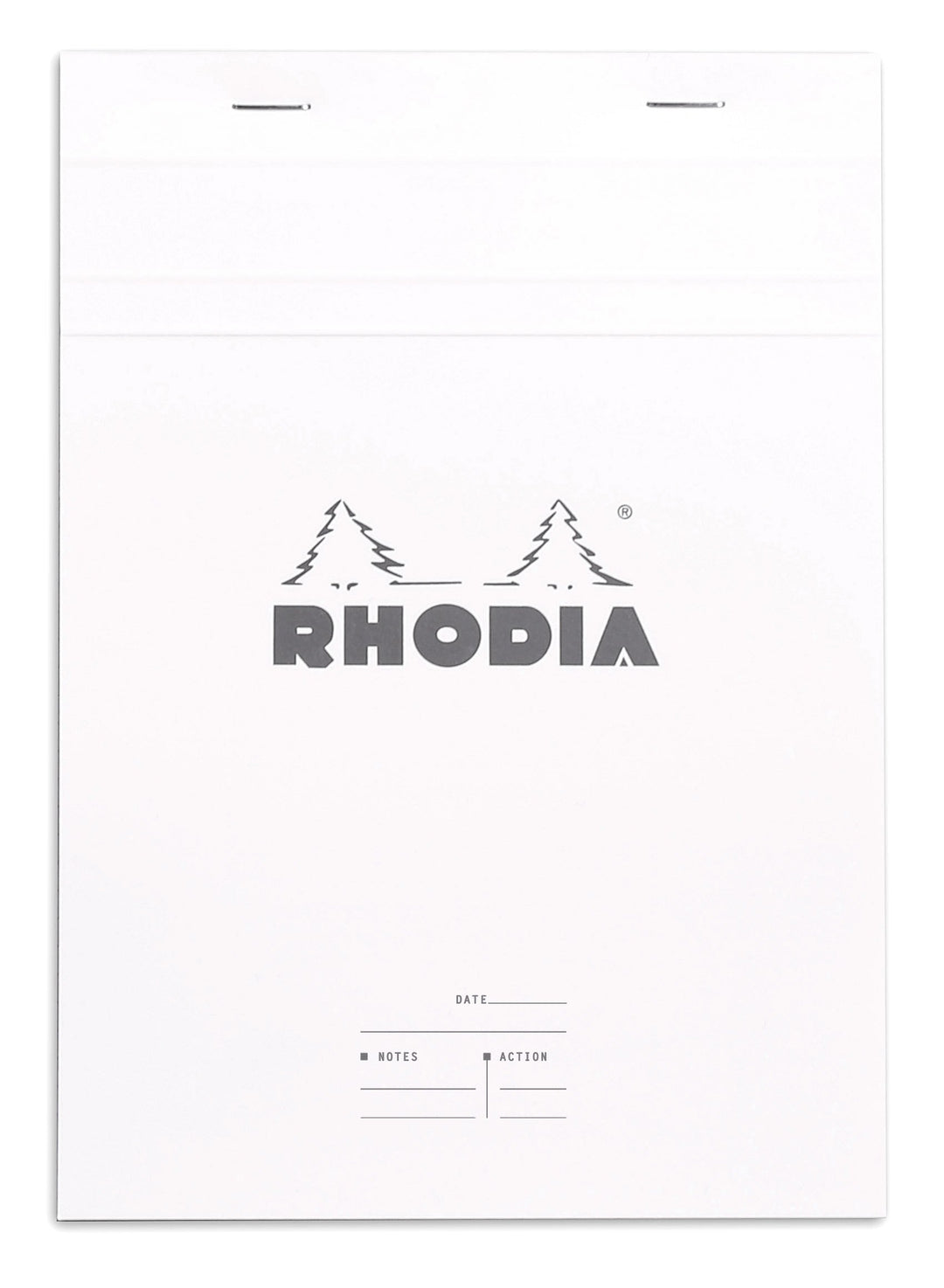 Rhodia Basics Stapled Pre-Printed Meeting Notepad - A5