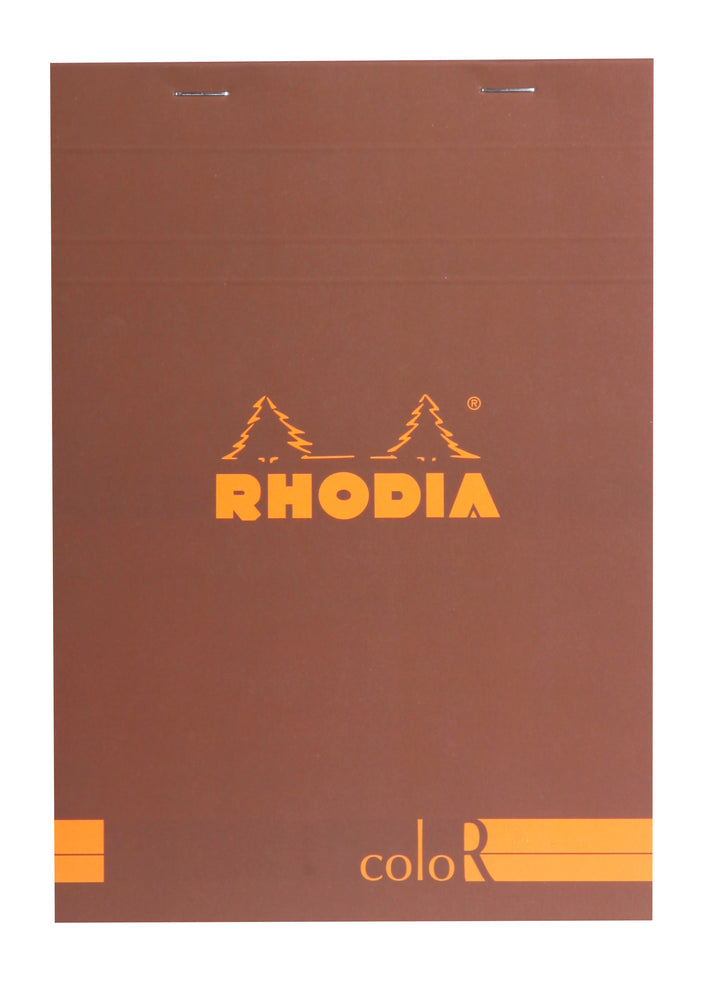 Rhodia Basics coloR Stapled Line Ruled Notepad - No. 12