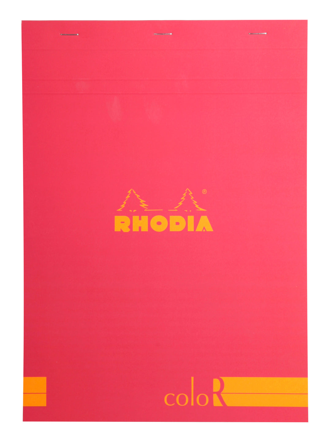Rhodia Basics coloR Stapled Line Ruled Notepad - A4