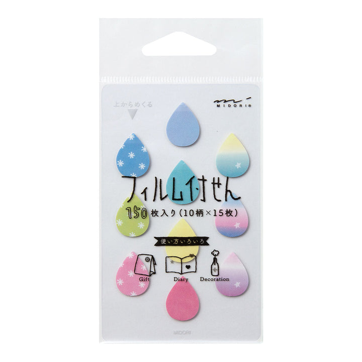 Midori Sticky Memo Film Mini Drops