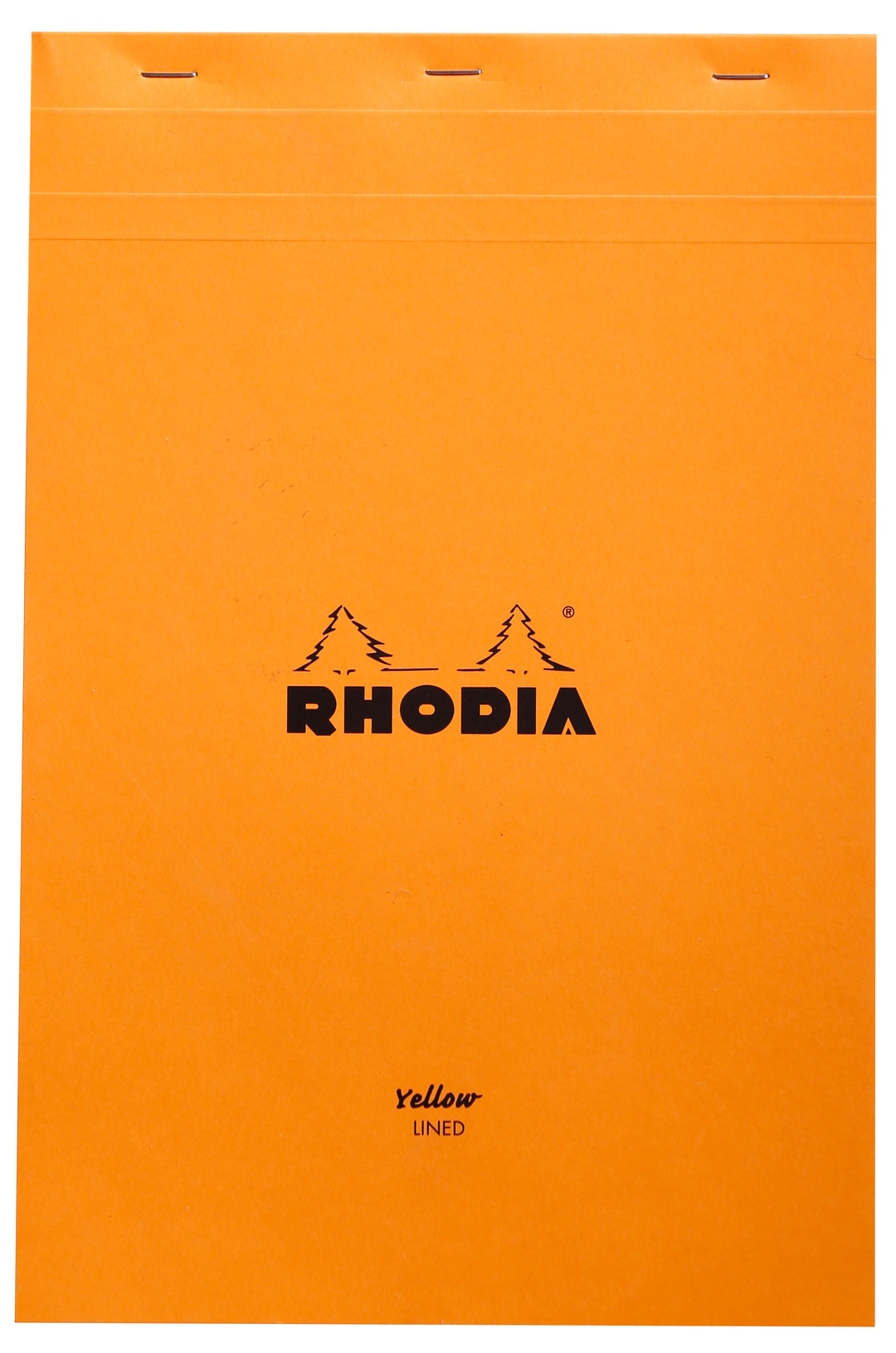Rhodia Basics Stapled Yellow Pages Notepad - A4+