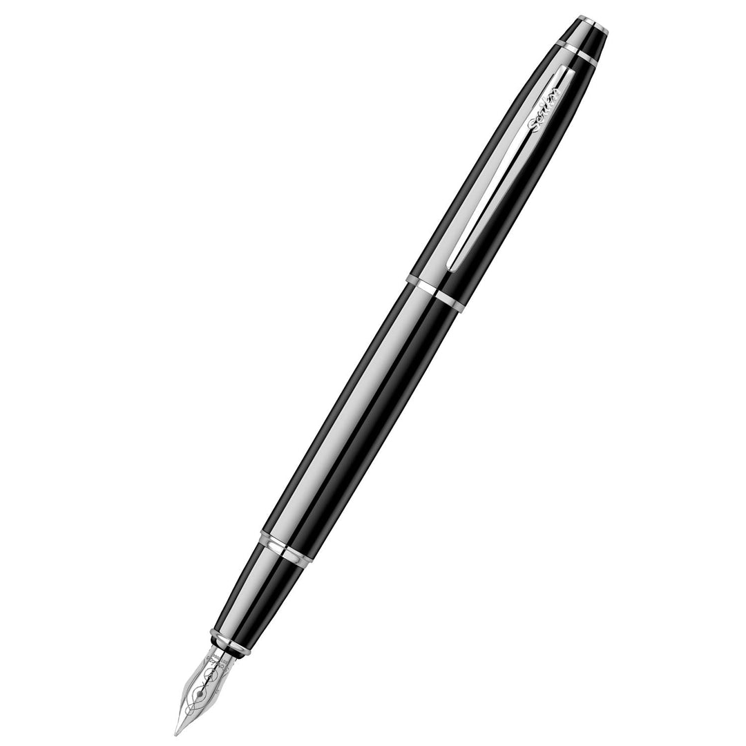 Scrikss | Noble 35 | Fountain Pen | Black-CT Medium