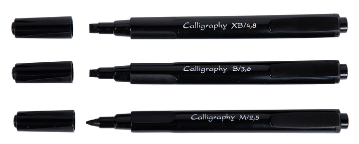 Herbin Set of 3 Felt Tip Calligraphy Markers