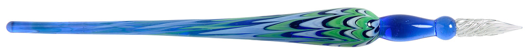 Herbin Marbelized Bleu Glass Pen