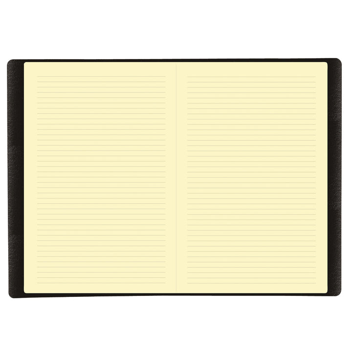 Quo Vadis Habana Black Lined Ruled Notebook with Ivory Pages - A4 - 297 mm x 210 mm