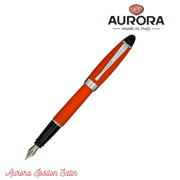 Aurora Ipsilon Satin Fountain Pen