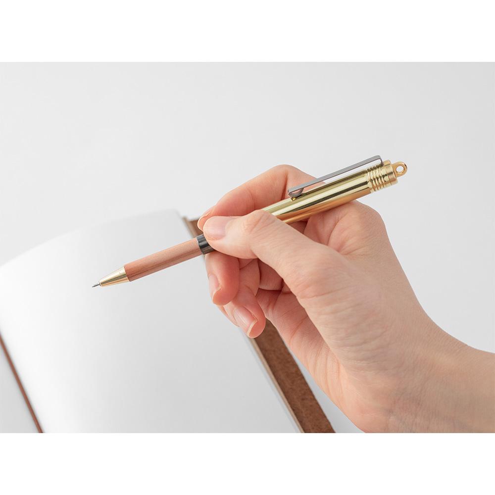 Traveler's Company Brass Solid Ballpoint Pen