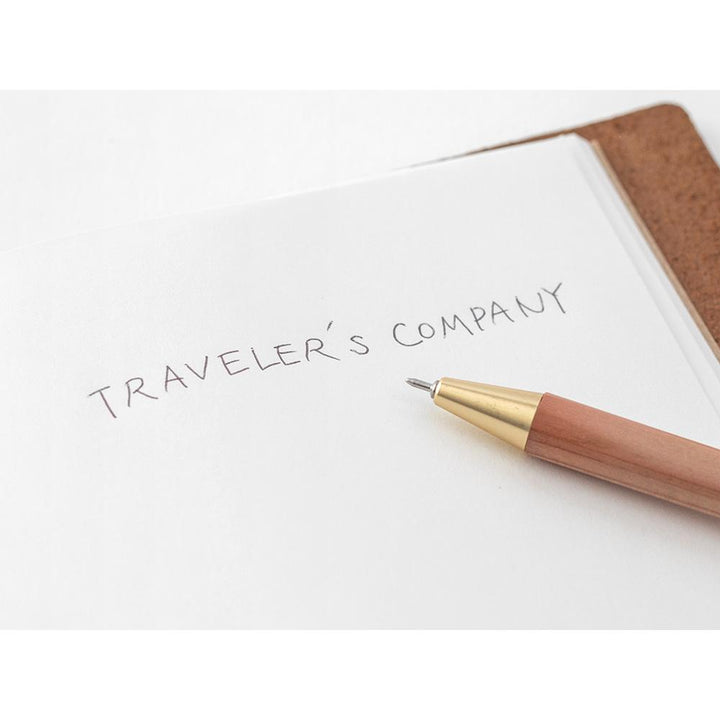 Traveler's Company Brass Solid Ballpoint Pen