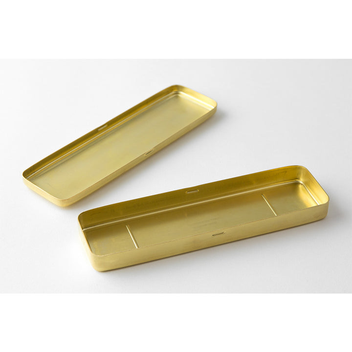 Traveler's Company Brass Solid Pen Case