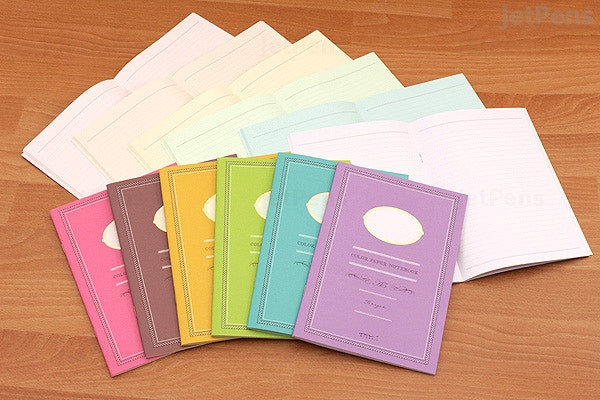 Midori A5 Line Ruled Colour Notebook