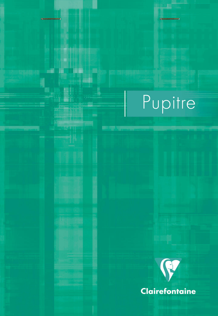 Clairefontaine Pupitre Stapled Line + Margin Ruled Notepad - A5