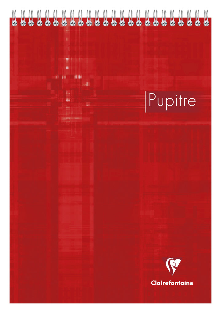 Clairefontaine Pupitre Square Ruled Wirebound Notepad - A4