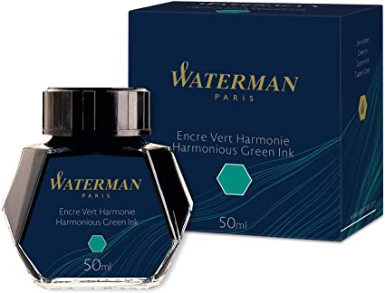 Waterman 50ml Ink Bottle - Harmonious Green