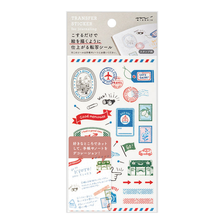 Midori Transfer Sticker 2587 Stamps