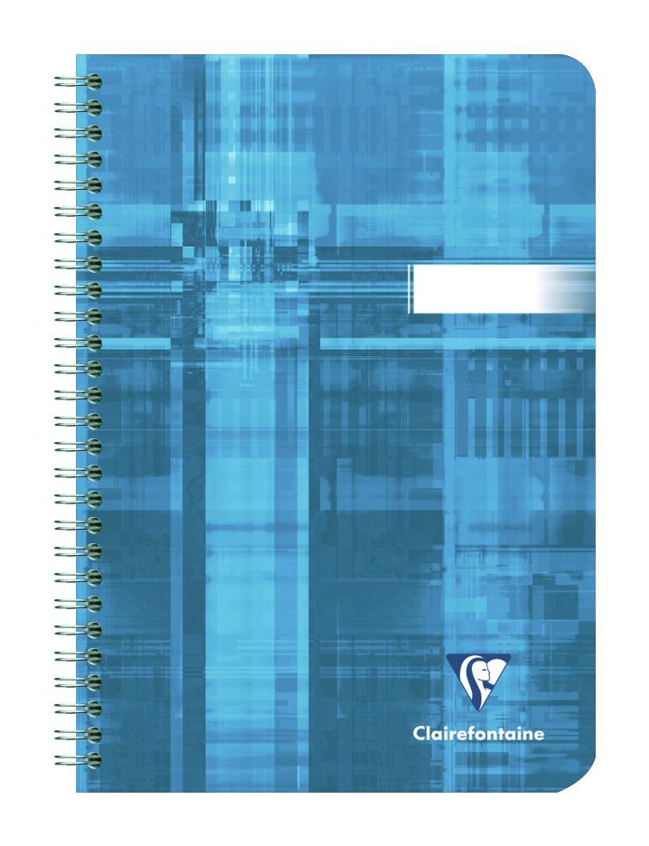 Clairefontaine Basics Square Ruled 90 Sheets Wirebound Notebook - A5
