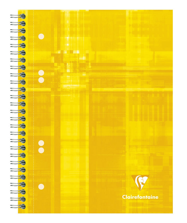 Clairefontaine Blank 80 Sheets Wirebound Functional Notebook - A5+