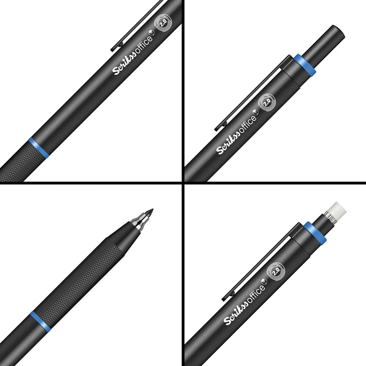 Scrikss | Twist  | Mechanical Pencil | Blue-2.0mm