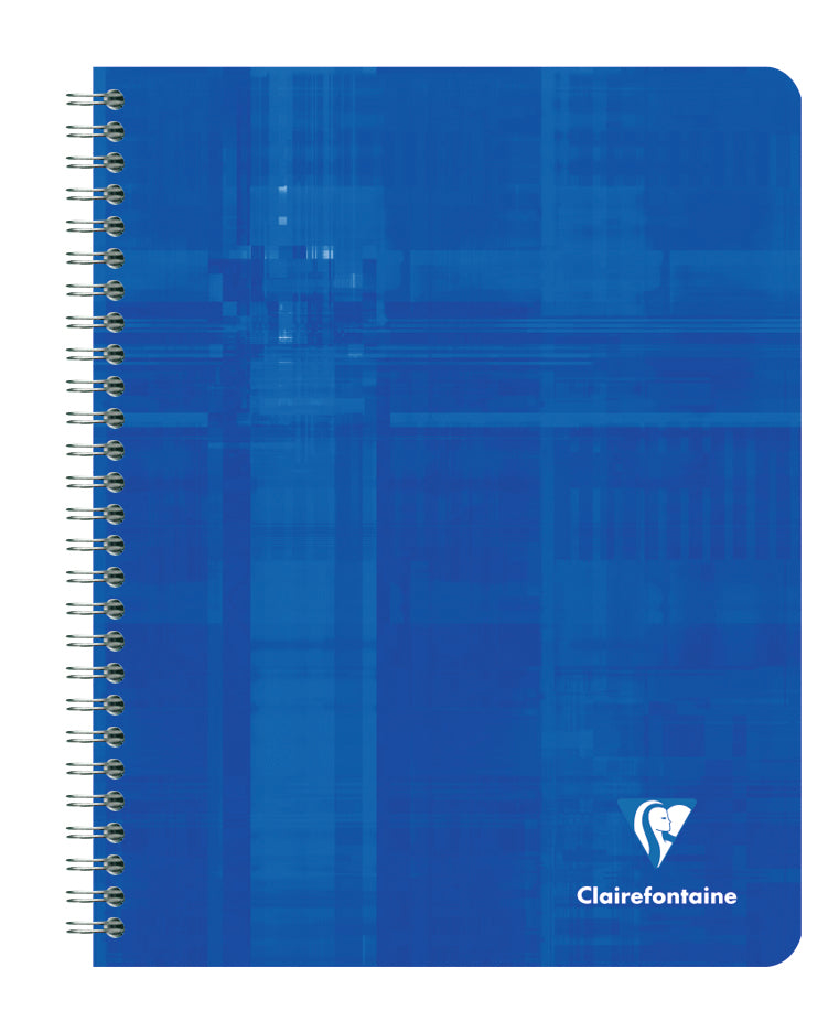 Clairefontaine Basics Line Ruled Wirebound Notebook 60 Sheets - A5+