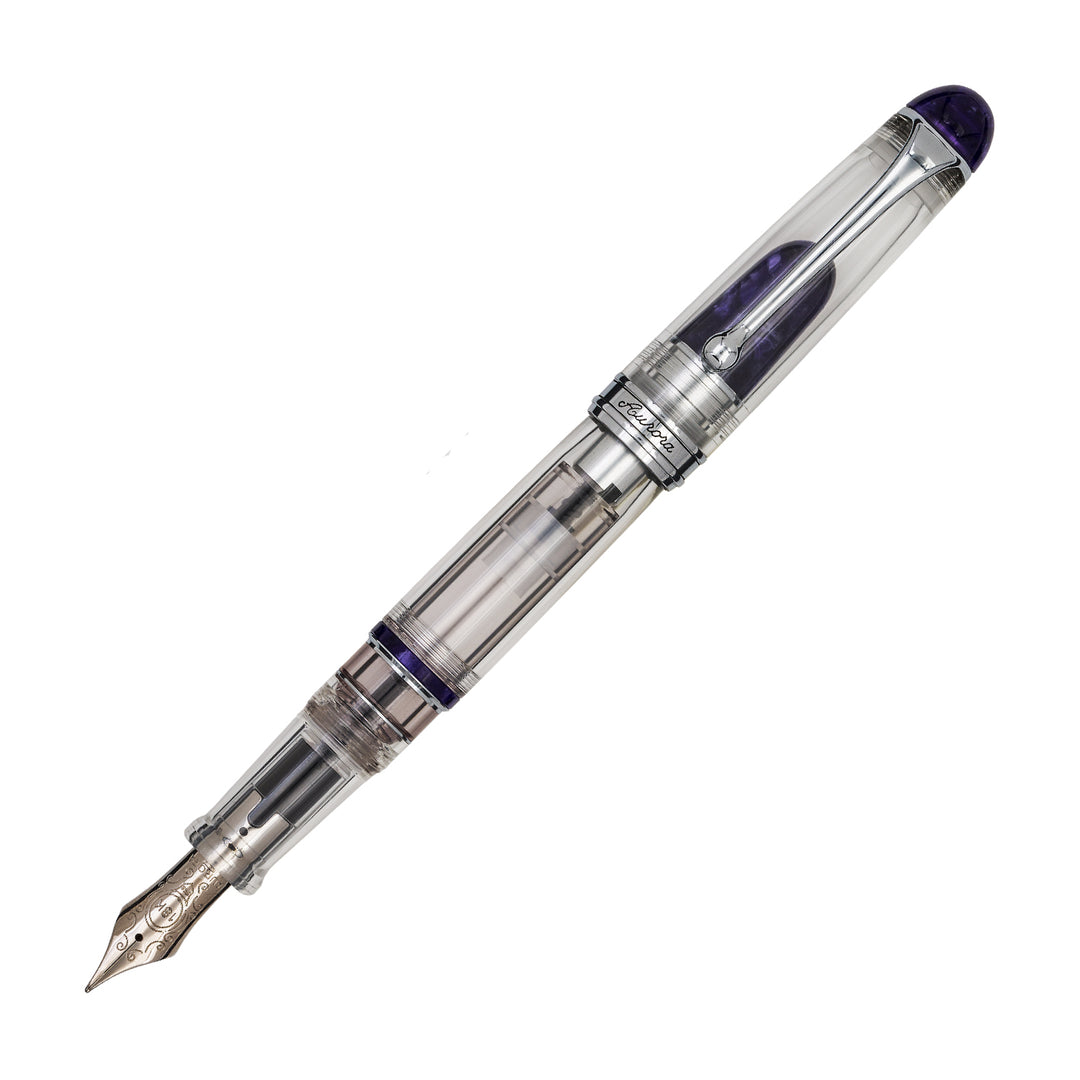 Aurora 88 Demonstrator Minerali Amethyst Limited Edition Fountain Pen