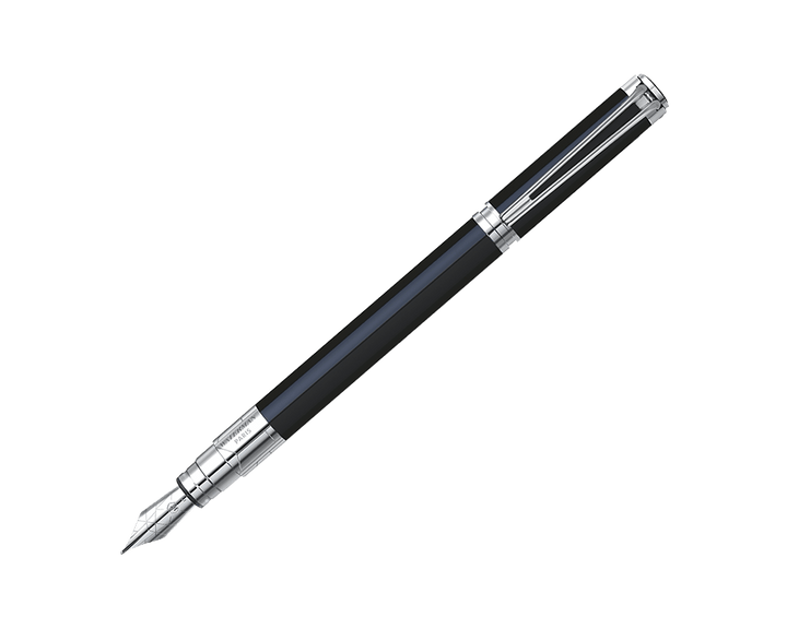 Waterman Perspective Black Chrome Trims Fountain Pen