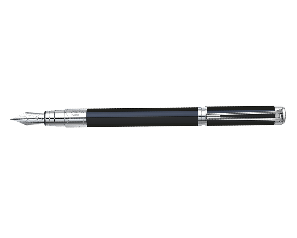 Waterman Perspective Black Chrome Trims Fountain Pen