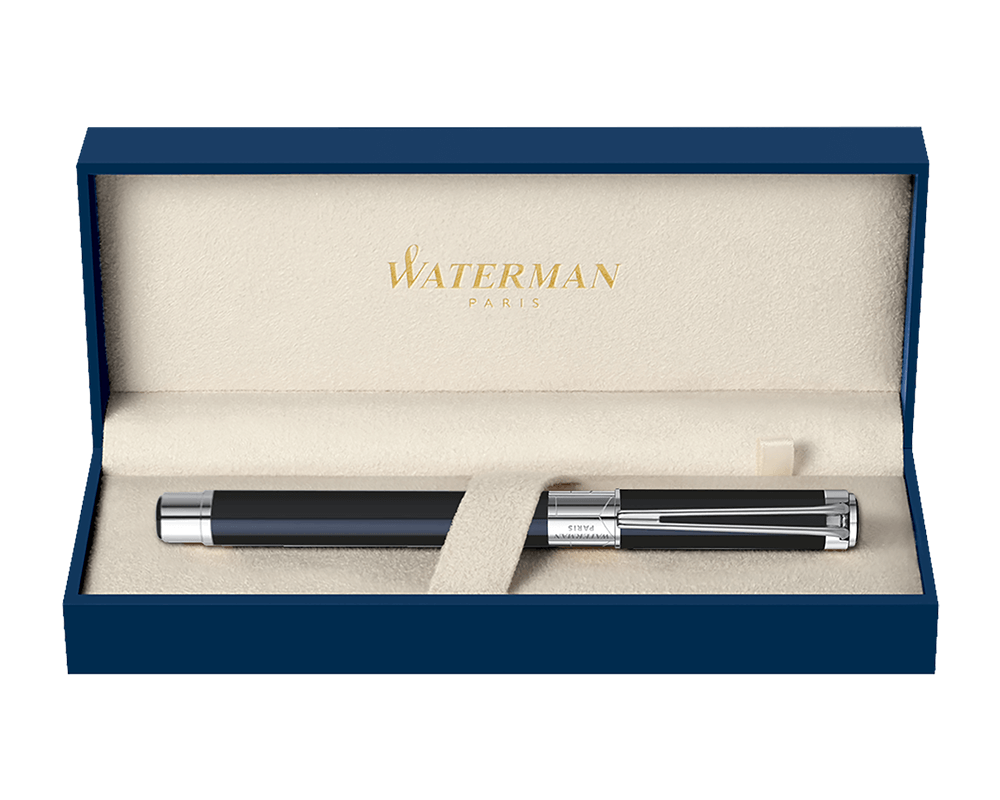 Waterman Perspective Black Chrome Trims Rollerball Pen