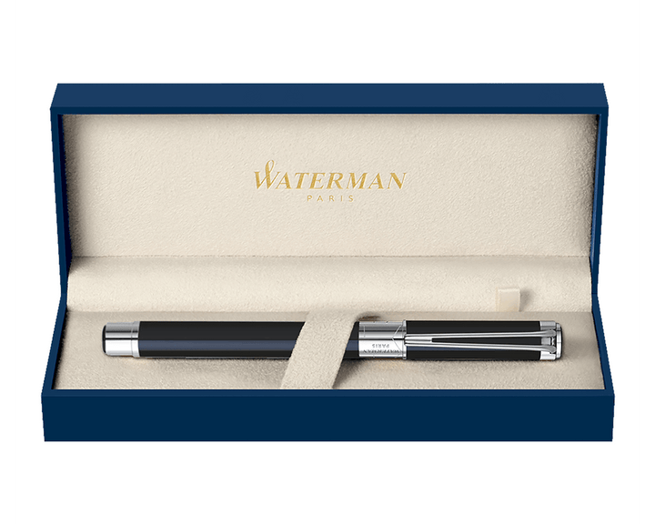 Waterman Perspective Black Chrome Trims Rollerball Pen