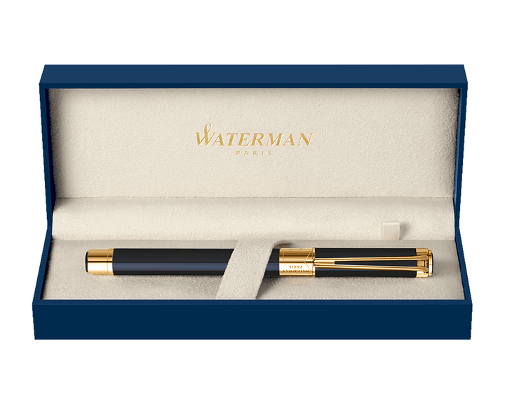 Waterman Perspective Black Gold Trims Rollerball Pen