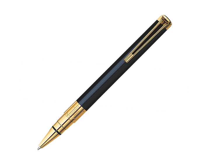 Waterman Perspective Black Gold Trims Ballpoint Pen