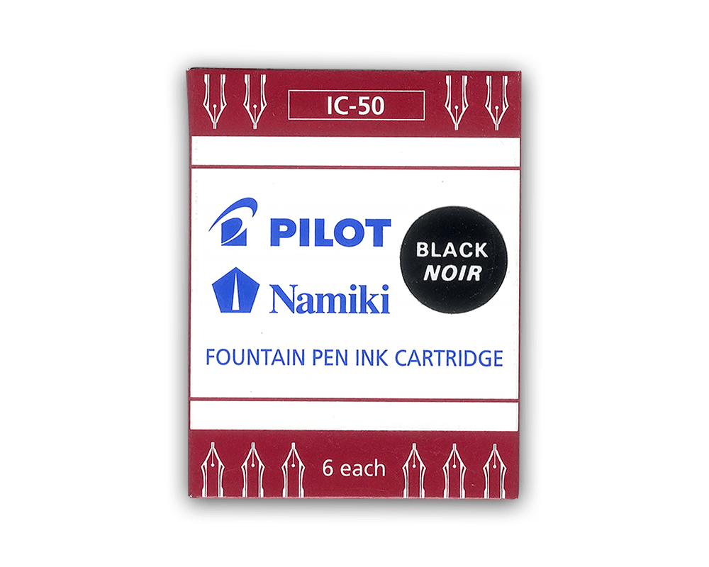 Pilot Ink Cartridges (Pack of 6) - Black