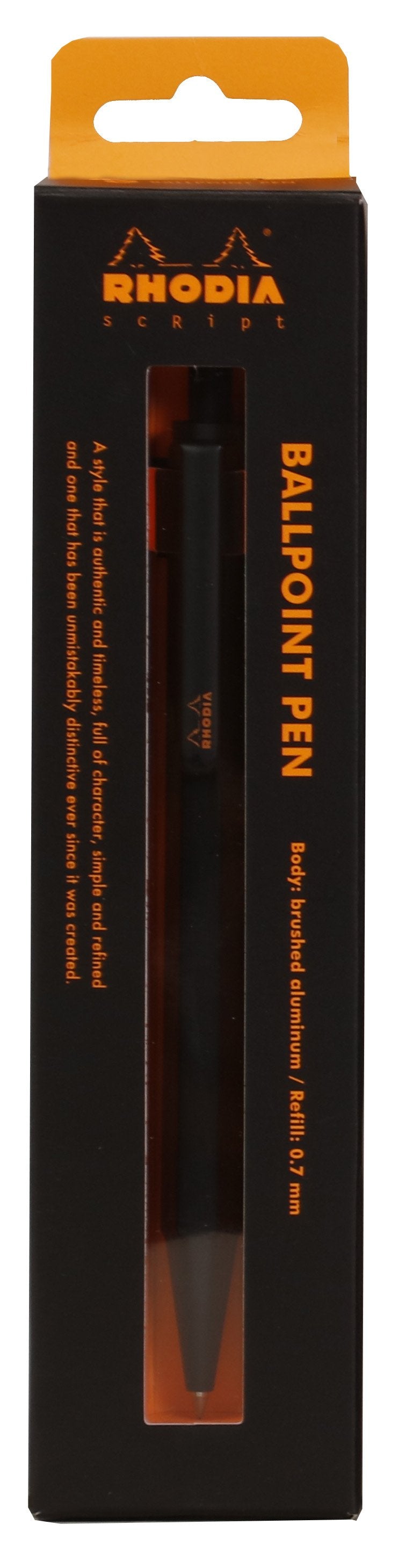Rhodia scRipt Ballpoint Pen 0.7 mm