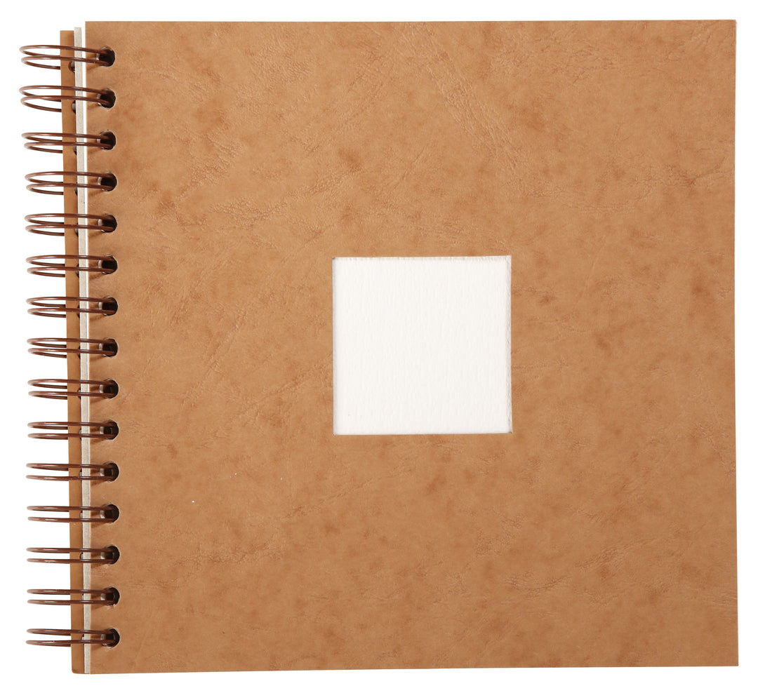 Clairefontaine Fine Art Cover 100% Cotton Water Color Wirebound Travel Album with 300g rough paper - Square - 200 mm x 200 mm