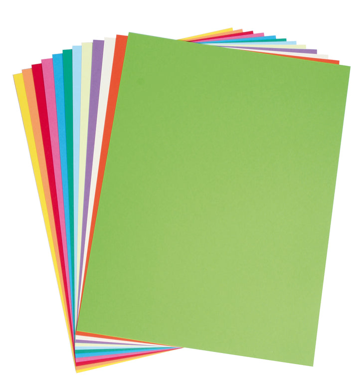 Clairefontaine Fine Art Smooth Maya Coloured Paper 270g 12 Bright Colour Sheets - 320 mm x 240 mm