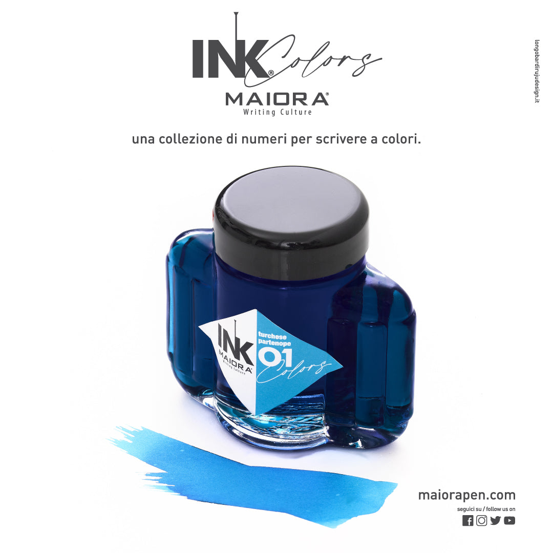 Maiora 67ml Ink Bottle - Turquoise