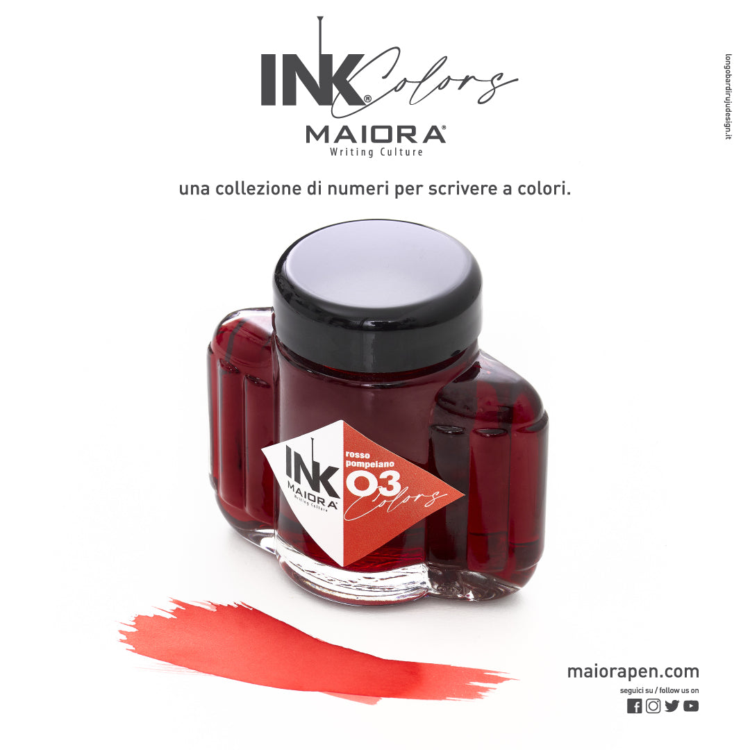 Maiora 67ml Ink Bottle - Red