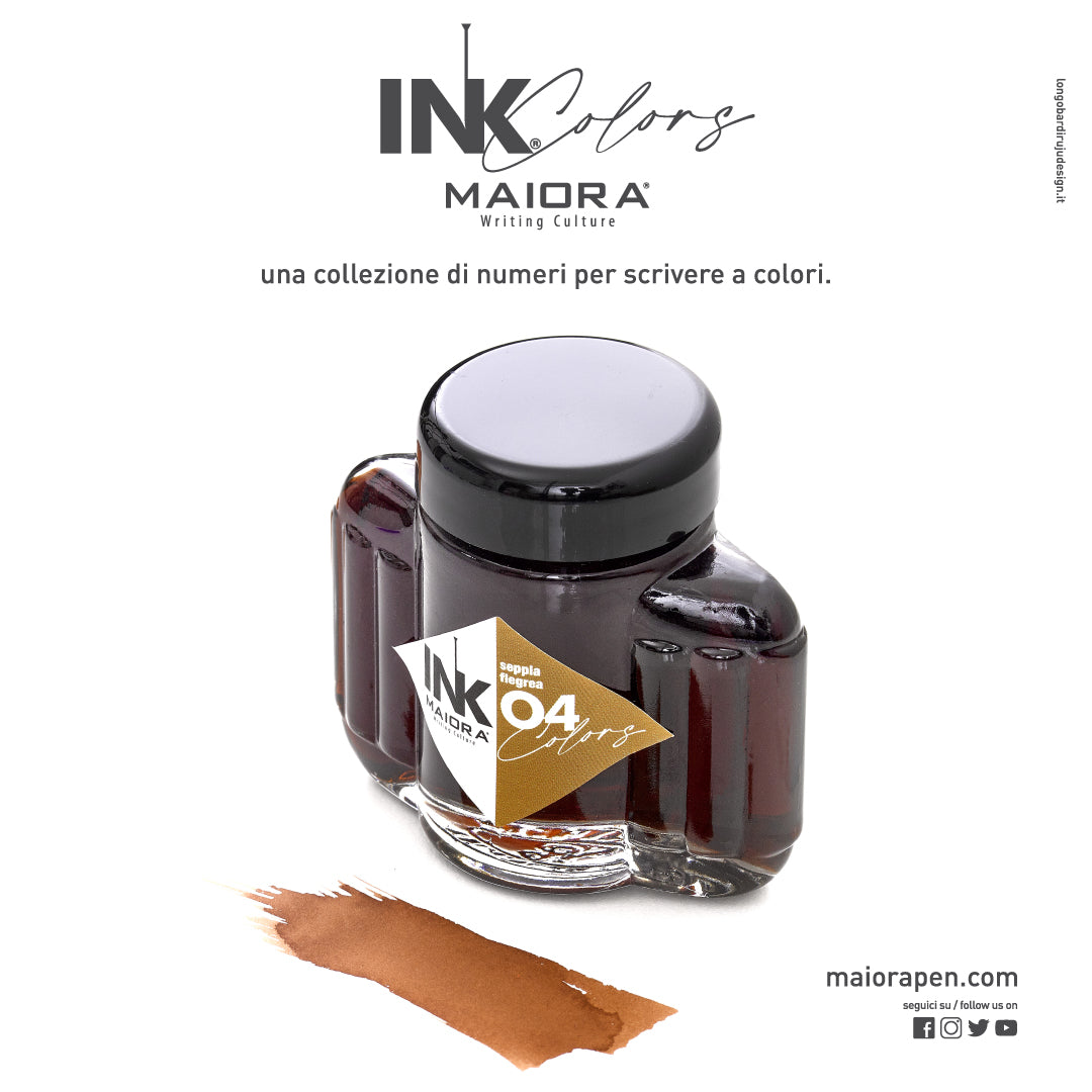 Maiora 67ml Ink Bottle - Sepia