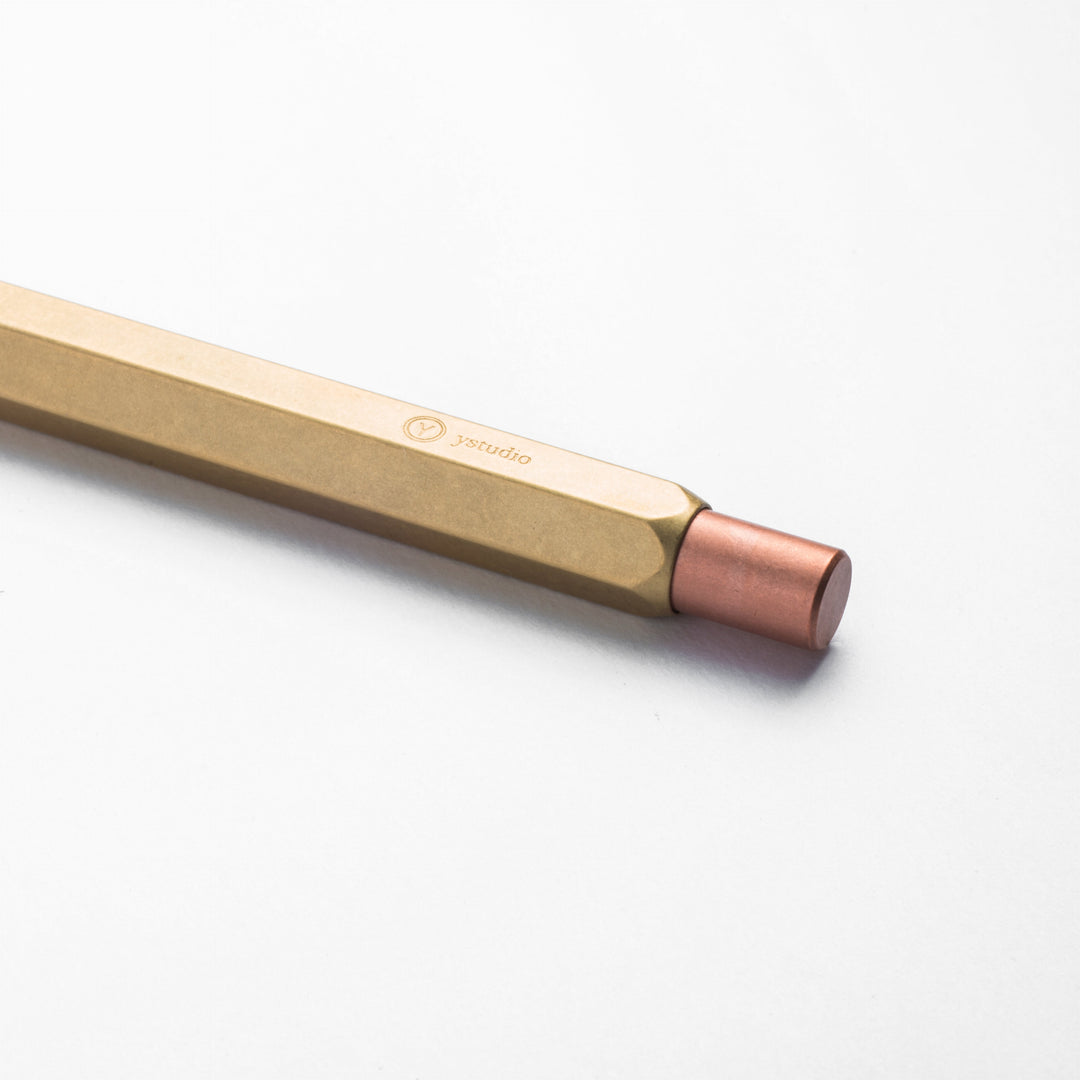 YSTUDIO Classic Revolve 0.7mm Mechanical Pencil - Brass