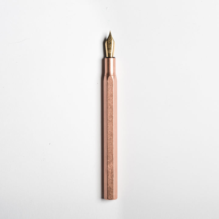 YSTUDIO Classic Revolve Desk Fountain Pen - Copper