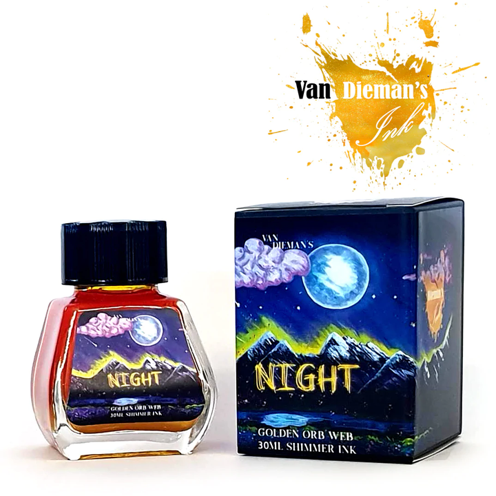 Van Dieman's Night Shimmer Ink - Golden Orb Web