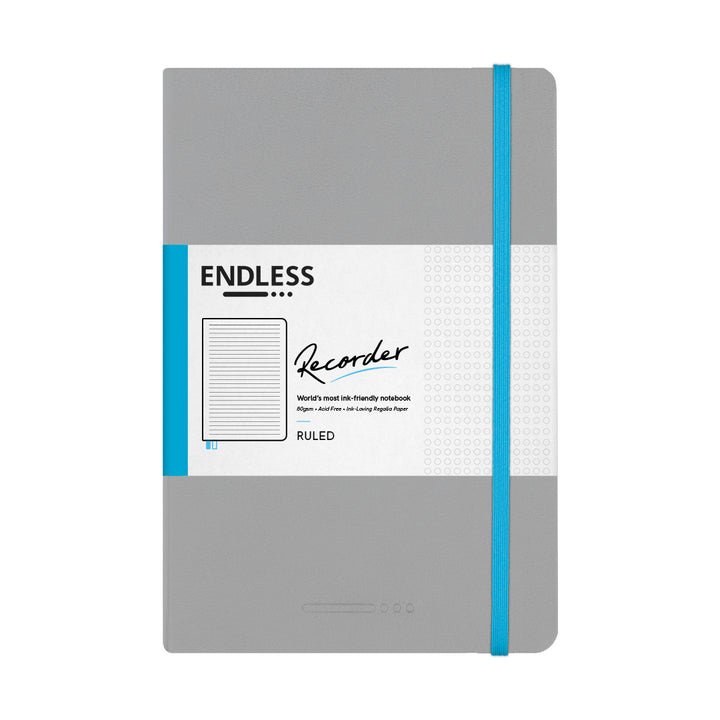 Endless Recorder Line Ruled Notebook Regalia Paper - A5