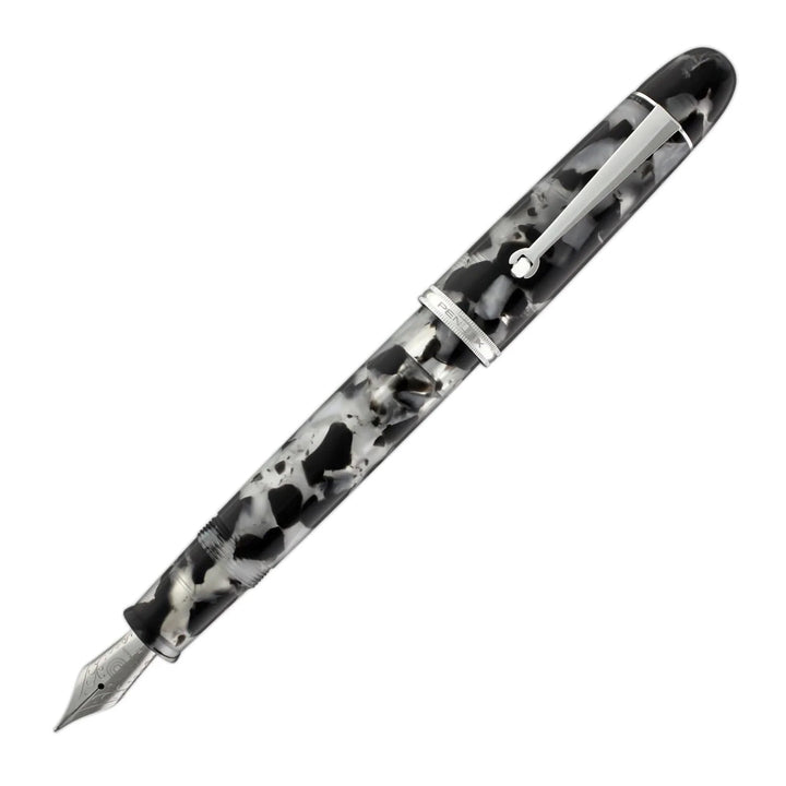 Penlux Koi Fountain Ink Pen | Koi (Black & White) Body | Piston Filling | Oversize Pen With No. 6 Jowo Nibs