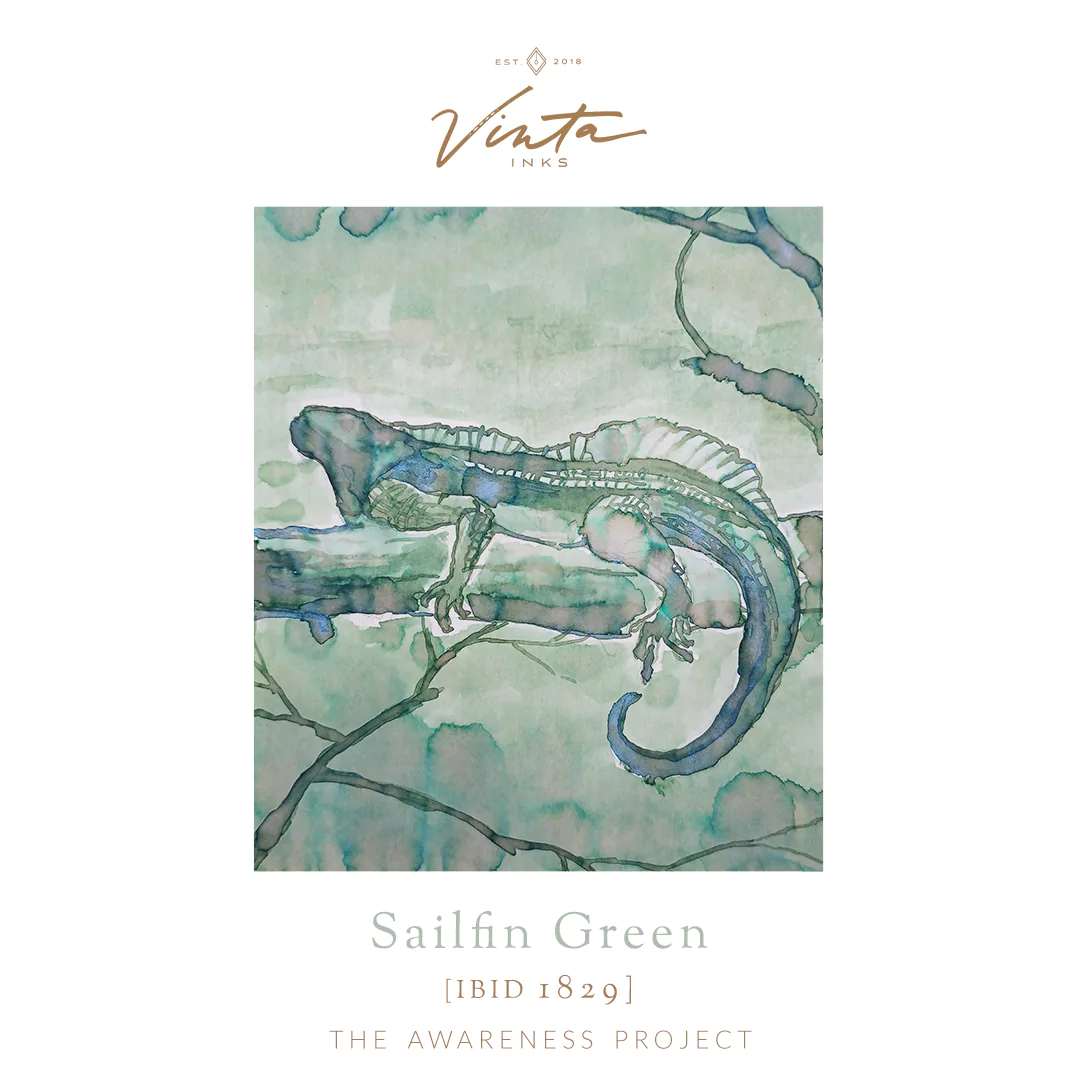 Vinta Inks - Awareness Project - Sailfin Green [Ibid 1829]
