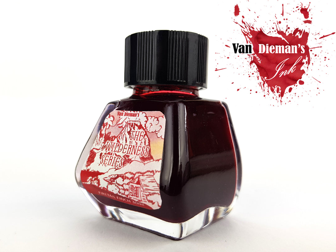 Van Dieman's Ink Wilderness - Firetail Finch