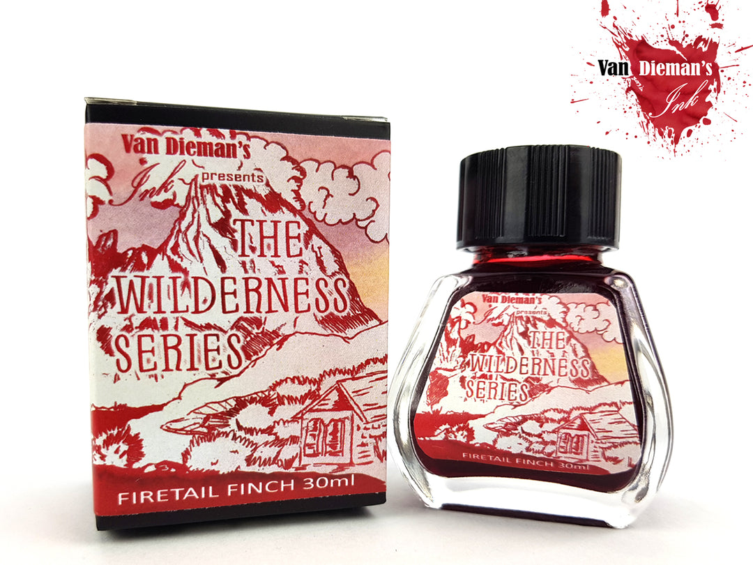 Van Dieman's Ink Wilderness - Firetail Finch