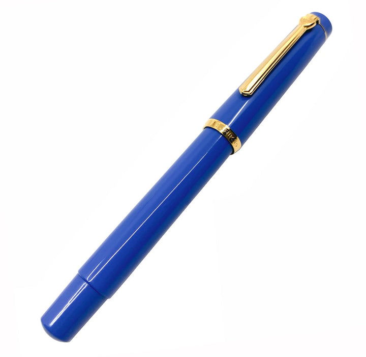 Scrikss 419 Fountain Pen Blue GT Piston Filler
