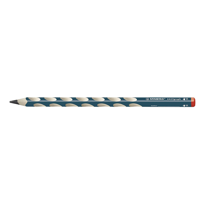 Stabilo | Easygraph Pencil | 2 Pack | Right Handed | HB Petrol