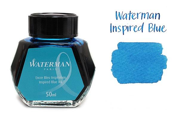 Waterman 50ml Ink Bottle - Inspired Blue