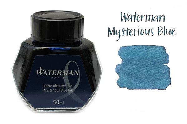 Waterman 50ml Ink Bottle - Mysterious Blue